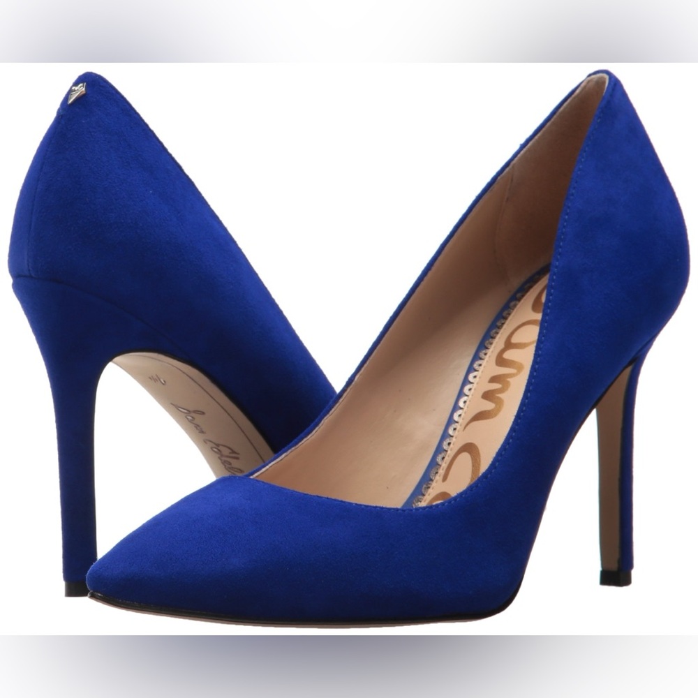 Sam Edelman Women’s Hazel Pump Blue Iris size 8.5